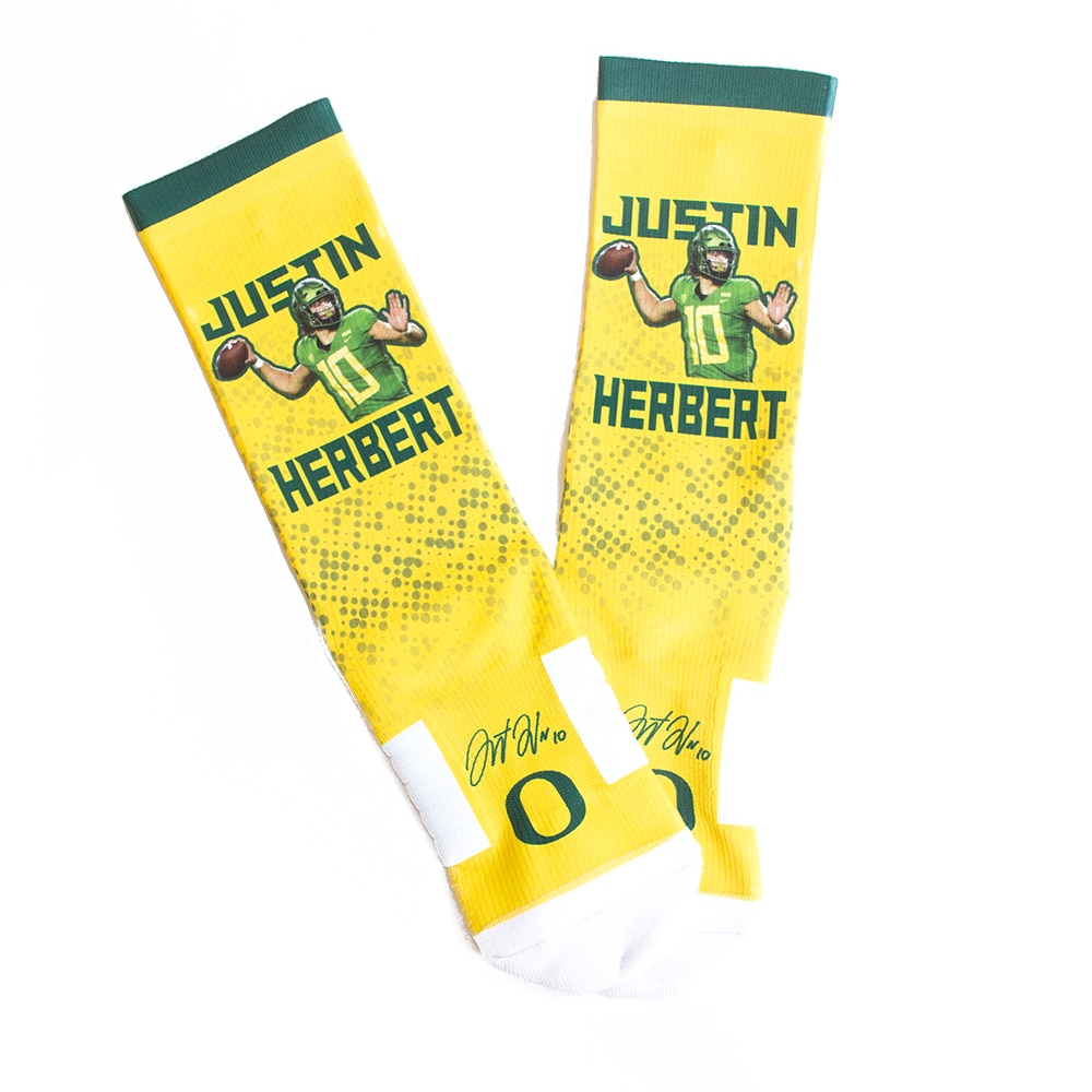 Justin Herbert, Strideline, Sublimated, Sock